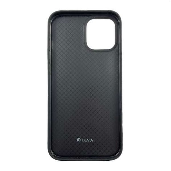 Devia Nature Series Silicone Case tok Apple iPhone 12 Pro Max számára, fekete