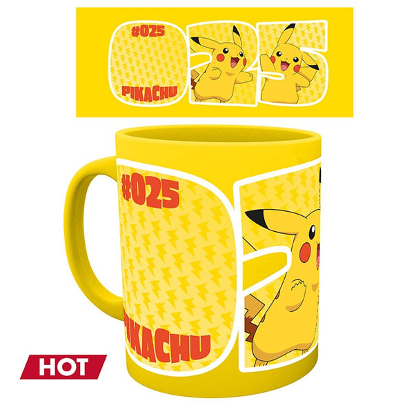 Bögre Heat Change Pikachu (Pokémon) 320 ml Bögre Heat Change Pikachu (Pokémon) 320 ml