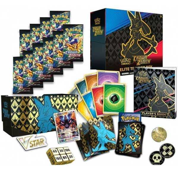Pokémon TCG Sword & Shield 12.5 Crown Zenith Elite Trainer Box (Pokémon) Kártyajáték Pokémon TCG Sword & Shield 12.5 Crown Zenith Elite Trainer Box (Pokémon) Kártyajáték