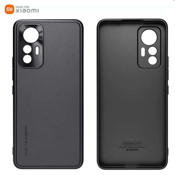 Made for Xiaomi TPU Tok for Xiaomi 12 Lite 5G, fekete Made for Xiaomi TPU Tok for Xiaomi 12 Lite 5G, fekete