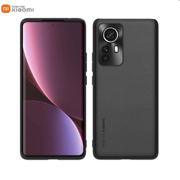 Made for Xiaomi TPU Tok for Xiaomi 12 Pro, fekete