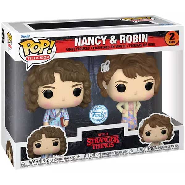 POP! 2 Pack TV: Nancy & Robin (Stranger Things) Special Edition