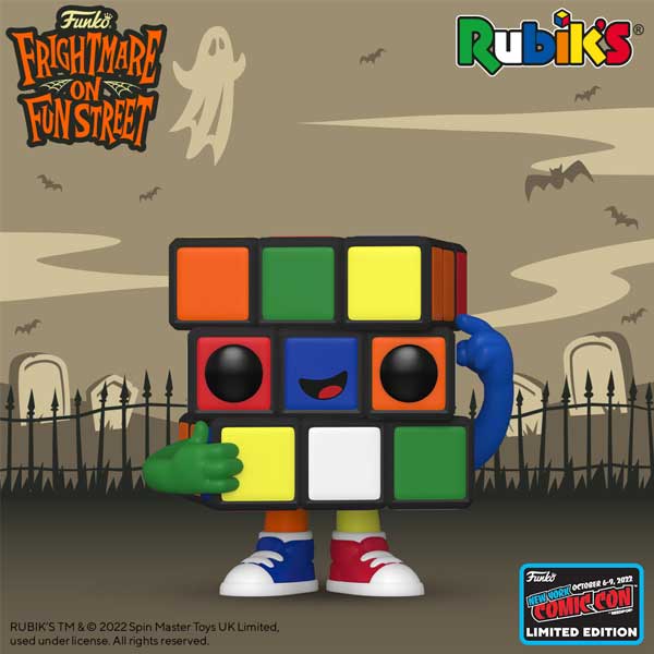 POP! Retro Toys: Rubik’s Cube 2022 Fall Convention Limited Kiadás POP! Retro Toys: Rubik’s Cube 2022 Fall Convention Limited Kiadás