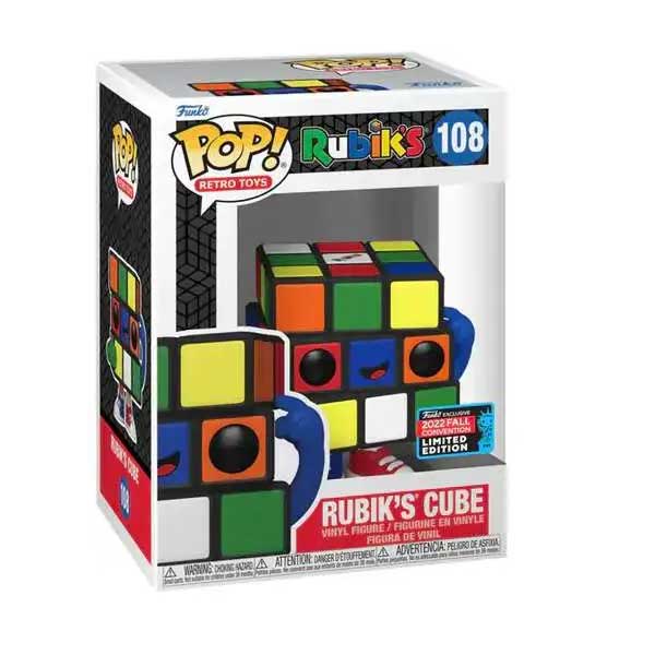 POP! Retro Toys: Rubik’s Cube 2022 Fall Convention Limited Kiadás POP! Retro Toys: Rubik’s Cube 2022 Fall Convention Limited Kiadás