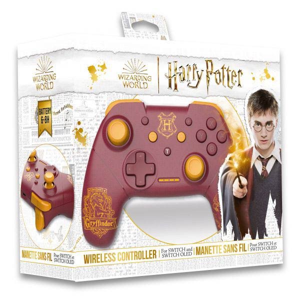 Wireless Controller Harry Potter Gryffindor vezeték nélküli kontroller Nintendo Switch számára, piros Wireless Controller Harry Potter Gryffindor vezeték nélküli kontroller Nintendo Switch számára, piros