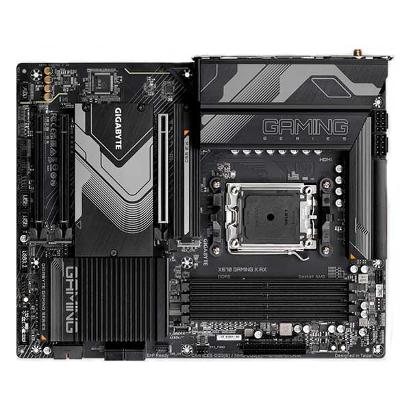 Gigabyte X670 Játékos X AX, AMD X670, AM5, 4xDDR5, ATX alaplap