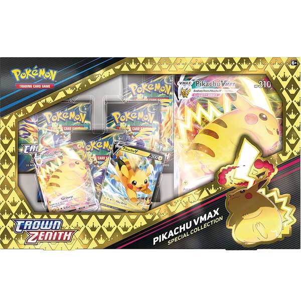 Kártyajáték Pokémon TCG: Sword & Shield 12.5 Crown Zenith Pikachu VMAX Special Collection (Pokémon) Kártyajáték Pokémon TCG: Sword & Shield 12.5 Crown Zenith Pikachu VMAX Special Collection (Pokémon)