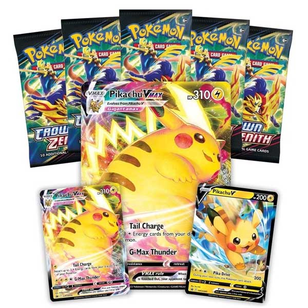 Kártyajáték Pokémon TCG: Sword & Shield 12.5 Crown Zenith Pikachu VMAX Special Collection (Pokémon) Kártyajáték Pokémon TCG: Sword & Shield 12.5 Crown Zenith Pikachu VMAX Special Collection (Pokémon)