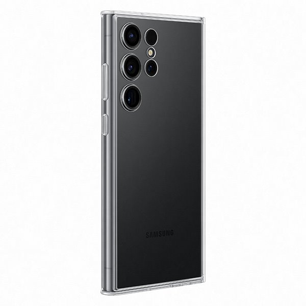 Frame Cover tok Samsung Galaxy S23 Ultra számára, fekete