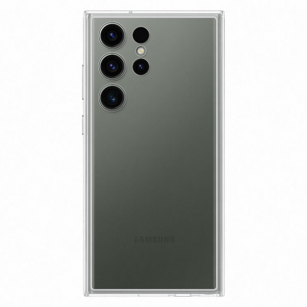 Frame Cover tok Samsung Galaxy S23 Ultra számára, fehér