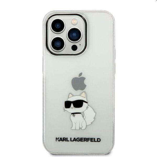 Tok Karl Lagerfeld IML Choupette NFT for Apple iPhone 14 Pro Max, átlátszó