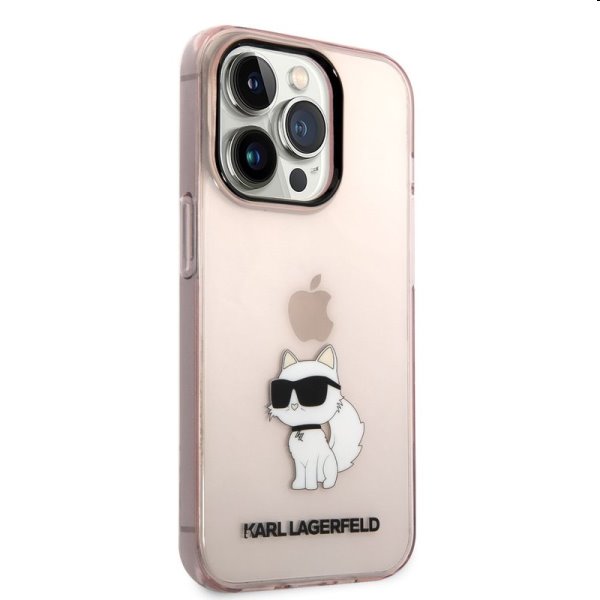 Tok Karl Lagerfeld IML Choupette NFT for Apple iPhone 14 Pro, rózsaszín Tok Karl Lagerfeld IML Choupette NFT for Apple iPhone 14 Pro, rózsaszín