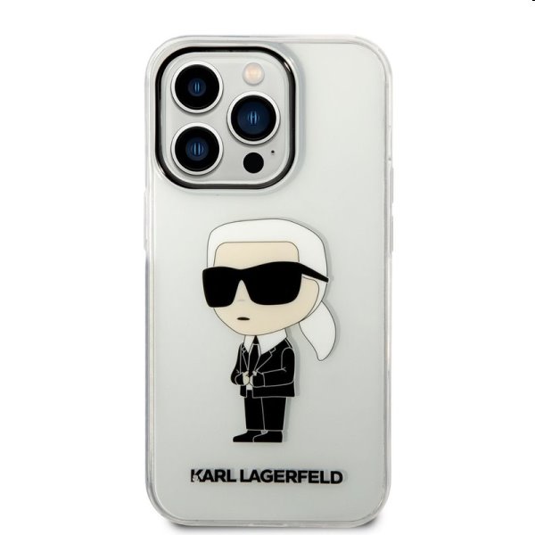 Tok Karl Lagerfeld IML Ikonik NFT for Apple iPhone 14 Pro Max, átlátszó Tok Karl Lagerfeld IML Ikonik NFT for Apple iPhone 14 Pro Max, átlátszó