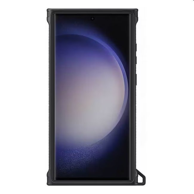 Rugged Gadget tok Samsung Galaxy S23 Ultra számára, titan (levehető rögzítővel)