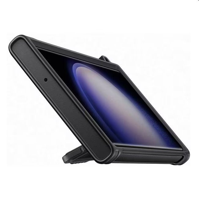 Rugged Gadget tok Samsung Galaxy S23 Ultra számára, titan (levehető rögzítővel)