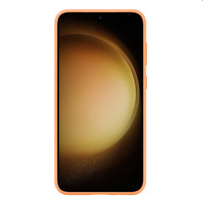 Tok Silicone Cover for Samsung Galaxy S23 Plus, orange Tok Silicone Cover for Samsung Galaxy S23 Plus, orange