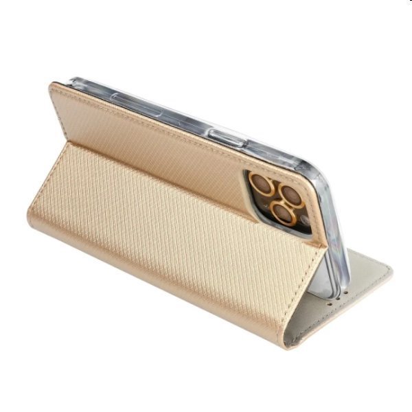 Tok Smart Case Book for Xiaomi 12/12X, arany Tok Smart Case Book for Xiaomi 12/12X, arany