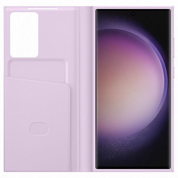 Tok Smart View Wallet for Samsung Galaxy S23 Ultra, lavender Tok Smart View Wallet for Samsung Galaxy S23 Ultra, lavender