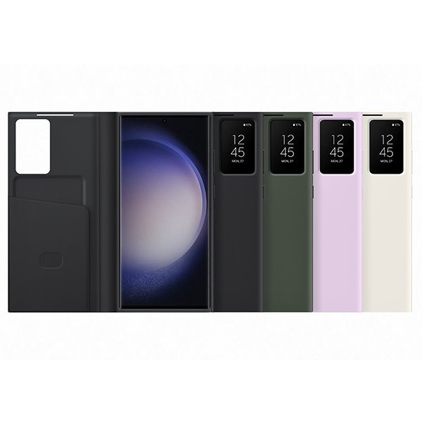Tok Smart View Wallet for Samsung Galaxy S23 Ultra, lavender Tok Smart View Wallet for Samsung Galaxy S23 Ultra, lavender