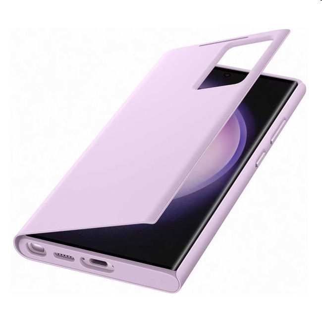 Tok Smart View Wallet for Samsung Galaxy S23 Ultra, lavender