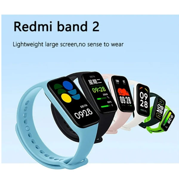 Redmi Smart Band 2 okoskarkötő, fekete