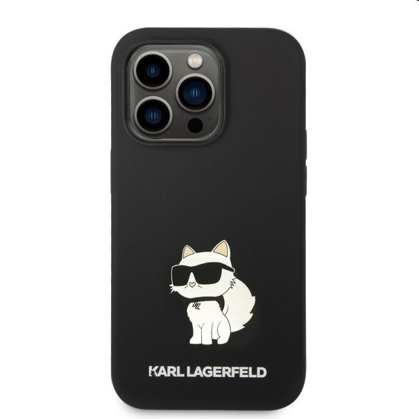 Hátlapi tok Karl Lagerfeld Liquid Silicone Choupette NFT for Apple iPhone 14 Pro, fekete Hátlapi tok Karl Lagerfeld Liquid Silicone Choupette NFT for Apple iPhone 14 Pro, fekete