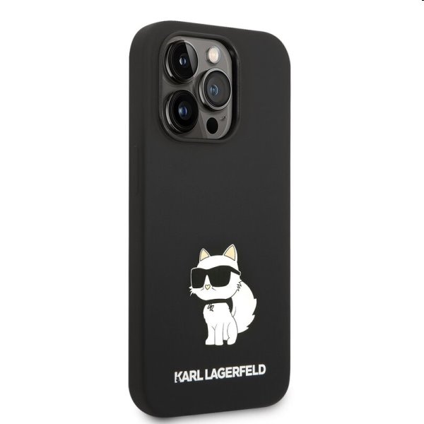 Hátlapi tok Karl Lagerfeld Liquid Silicone Choupette NFT for Apple iPhone 14 Pro, fekete Hátlapi tok Karl Lagerfeld Liquid Silicone Choupette NFT for Apple iPhone 14 Pro, fekete