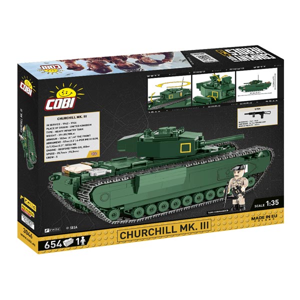 Cobi Churchill MK.III tank (Company of Heroes 3)