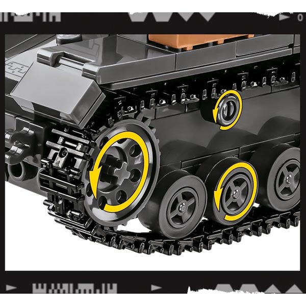 Cobi Panzer IV Ausf.G tank (Company of Heroes 3) Cobi Panzer IV Ausf.G tank (Company of Heroes 3)