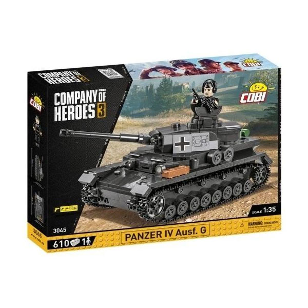 Cobi Panzer IV Ausf.G tank (Company of Heroes 3)