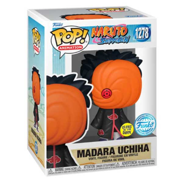 POP! Animation: Madara Uchiha (Naruto Shippuden) Special Kiadás (Glows in The Dark)