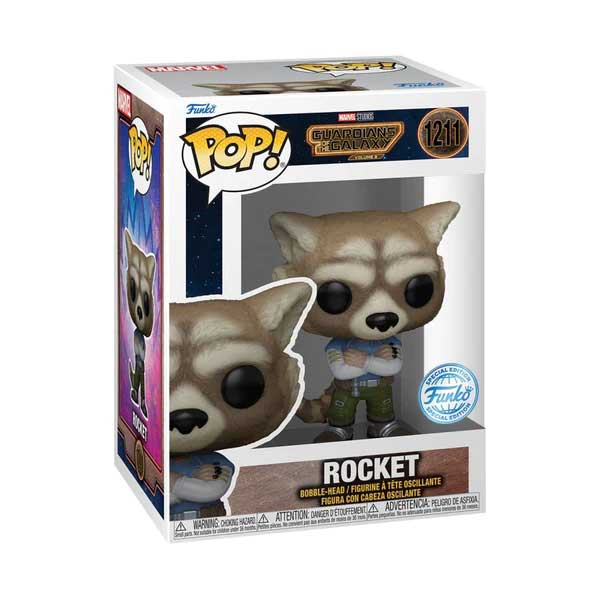 POP! Guardians of the Galaxy Vol.3: Rocket (Marvel) Special Kiadás