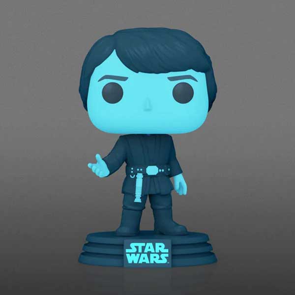 POP! Holographic Luke Skywalker (Star Wars) Special Kiadás (Világít a sötétben) figura