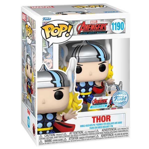 POP! Thor (Marvel) Special Kiadás + kitűző
