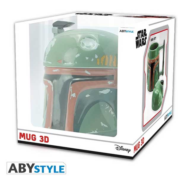 3D Boba Fett (Star Wars) bögre