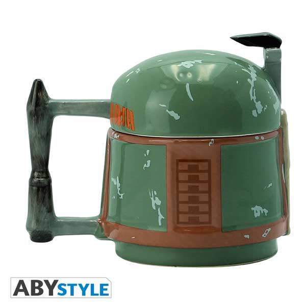 3D Boba Fett (Star Wars) bögre