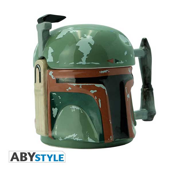 3D Boba Fett (Star Wars) bögre