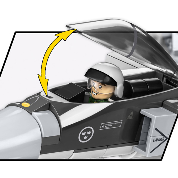 Cobi Armed Forces SAAB JAS 39 Gripen E repülőgép