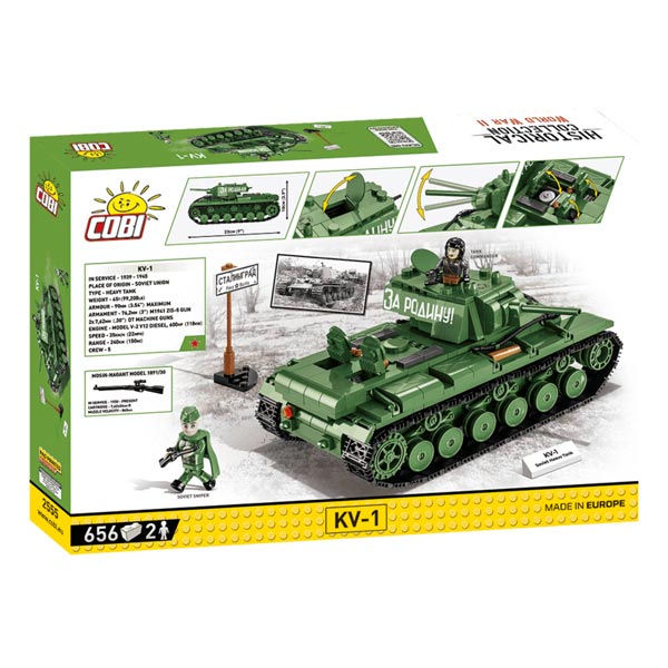 Cobi World War II KV-1 tank