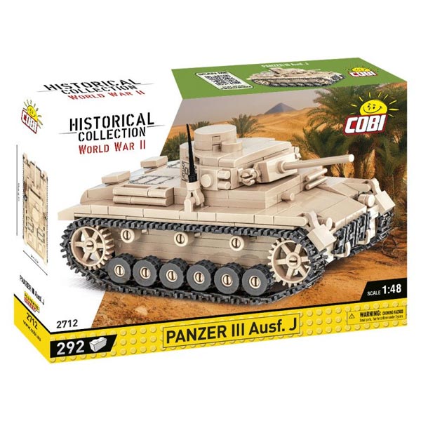 Cobi World War II Panzer III Ausf. J tank Cobi World War II Panzer III Ausf. J tank