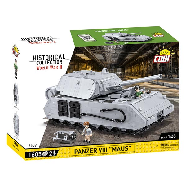 Cobi World War II Panzer VIII Maus tank Cobi World War II Panzer VIII Maus tank