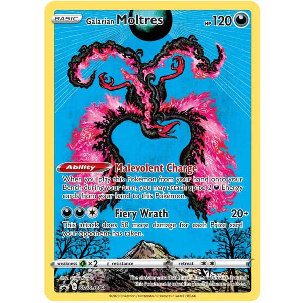 Pokémon TCG: Sword & Shield 12.5 Crown Premium Art Tin Moltres (Pokémon) kártyajáték