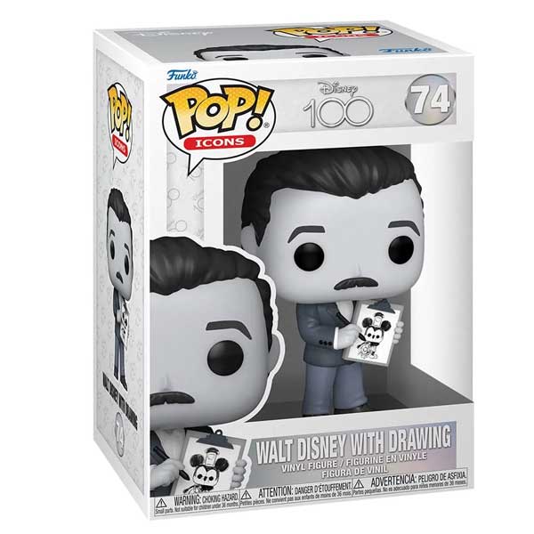 POP! Icons: Walt Disney with Drawing figura POP! Icons: Walt Disney with Drawing figura