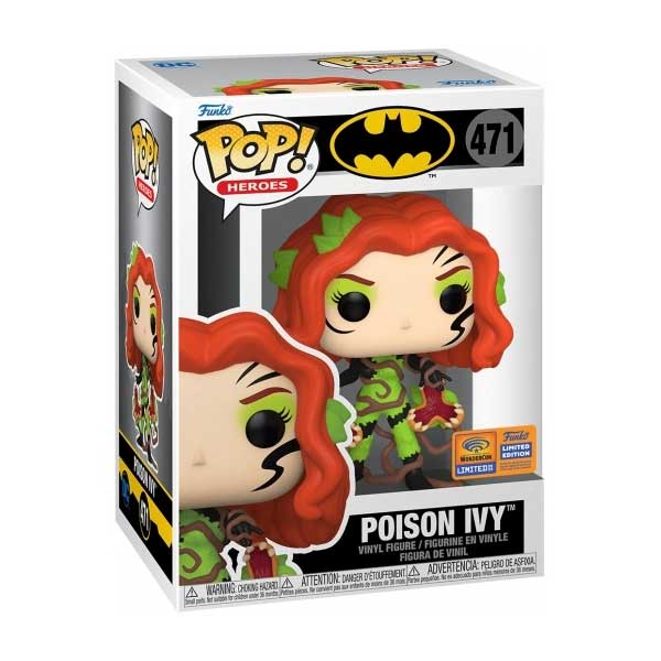 POP! Poison Ivy (DC) 2023 Wondrous Convention Limited Kiadás figura POP! Poison Ivy (DC) 2023 Wondrous Convention Limited Kiadás figura