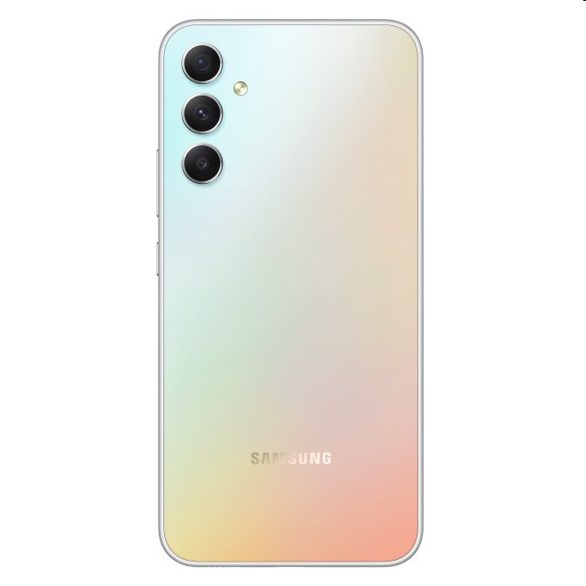 Samsung Galaxy A34 5G, 6/128GB, awesome ezüst kivitel