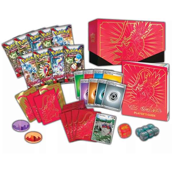 Pokémon TCG Scarlet & Violet Elite Trainer Box Koraidon kártyajáték Pokémon TCG Scarlet & Violet Elite Trainer Box Koraidon kártyajáték