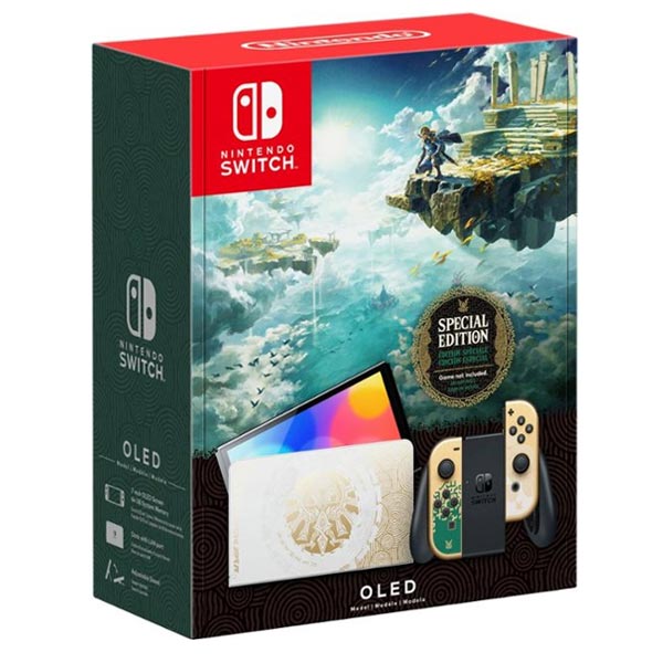 Nintendo Switch OLED Model (The Legend of Zelda: Tears of the Kingdom Special Kiadás)