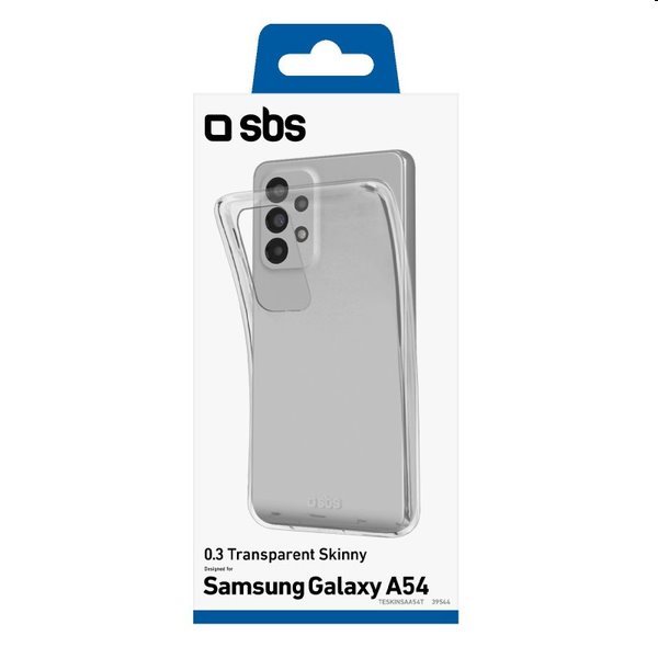 SBS Skinny tok Samsung Galaxy A54 5G számára, átlátszó SBS Skinny tok Samsung Galaxy A54 5G számára, átlátszó