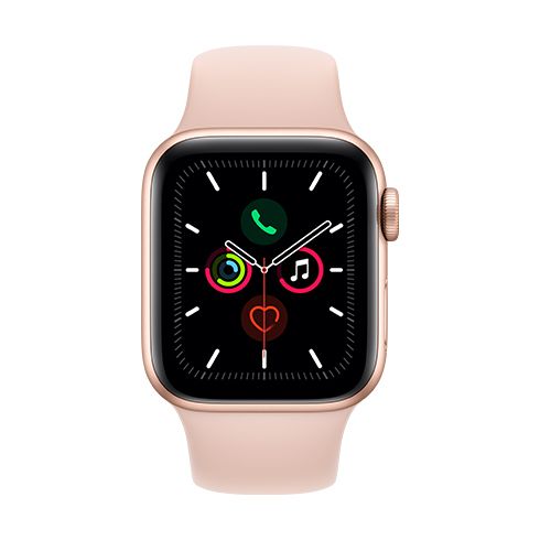 Apple Watch Series 5 GPS, 40mm Gold Aluminium Case, C osztály - használt, 12 hónap garancia Apple Watch Series 5 GPS, 40mm Gold Aluminium Case, C osztály - használt, 12 hónap garancia