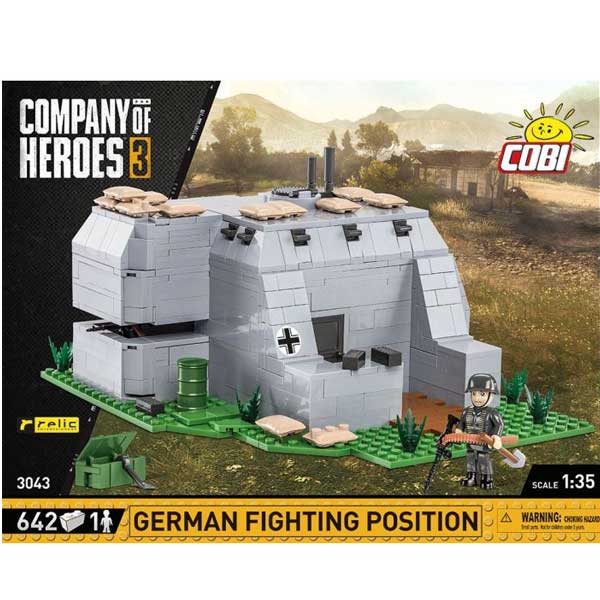 Cobi German Fighting Position (Company of Heroes 3) harci állás Cobi German Fighting Position (Company of Heroes 3) harci állás